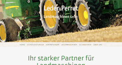 Desktop Screenshot of lederperret.ch